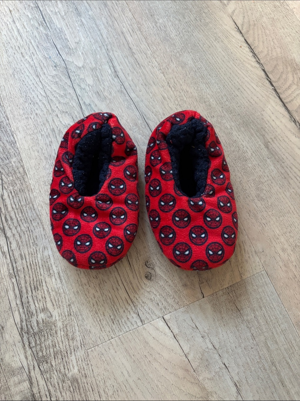 Marvel Red Spider-Man Kids Slippers